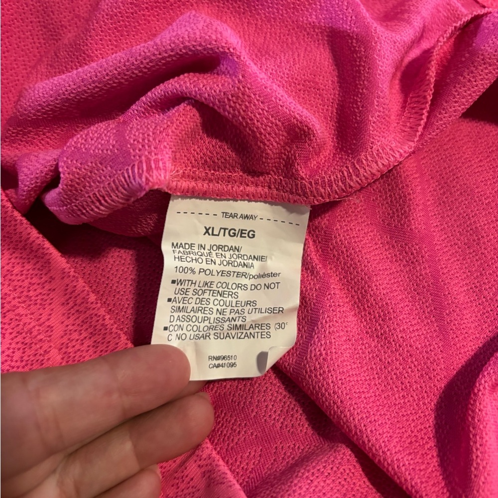 Under Armour, Neon Pink, V-Neck, Tee - Picture 7 of 7
